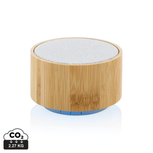 Gift Campaign Speaker wireless 3W in bambù FSC e ABS riciclato certificato EcoBamboo> Casse Personalizzate
