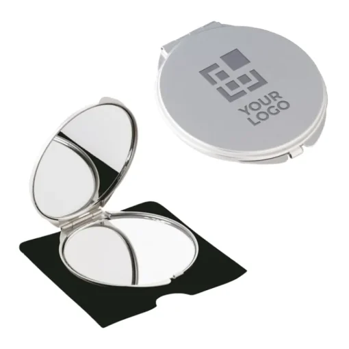 Gift Campaign Specchietto da borsa con doppio specchio normale ed ingrandito DownTown> Gadget Per Parrucchieri|Specchietti Da Borsa