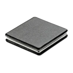 Gift Campaign Specchietto doppio da borsa quadrato con chiusura magnetica Square> Gadget Per Parrucchieri|Specchietti Da Borsa