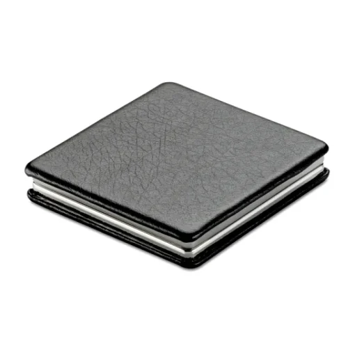 Gift Campaign Specchietto doppio da borsa quadrato con chiusura magnetica Square> Gadget Per Parrucchieri|Specchietti Da Borsa