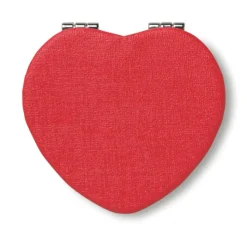 Gift Campaign Specchietto doppio tascabile a forma di cuore personalizzato Valentine></noscript> Gadget Per Parrucchieri|Specchietti Da Borsa