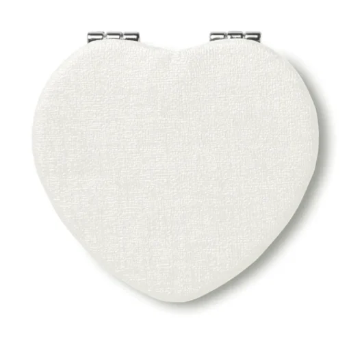 Gift Campaign Specchietto doppio tascabile a forma di cuore personalizzato Valentine> Gadget Per Parrucchieri|Specchietti Da Borsa