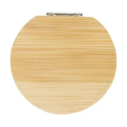 Gift Campaign Specchietto tascabile compatto in bambù da personalizzare Bamboo></noscript> Gadget Per Parrucchieri|Specchietti Da Borsa