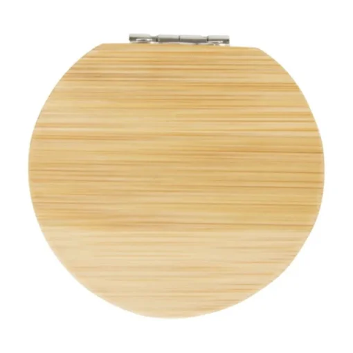 Gift Campaign Specchietto tascabile compatto in bambù da personalizzare Bamboo> Gadget Per Parrucchieri|Specchietti Da Borsa
