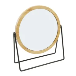 Gift Campaign Specchio da tavolo con rotazione di 360º personalizzabile Bamboo></noscript> Gadget Per Parrucchieri