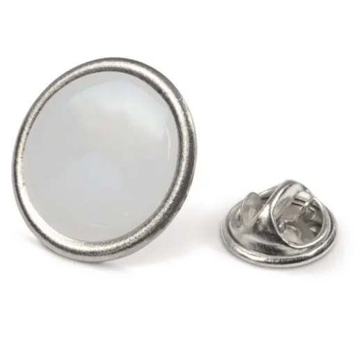 Gift Campaign Spille personalizzate economiche in metallo con chiusura a farfalla Ø20mm> Spille