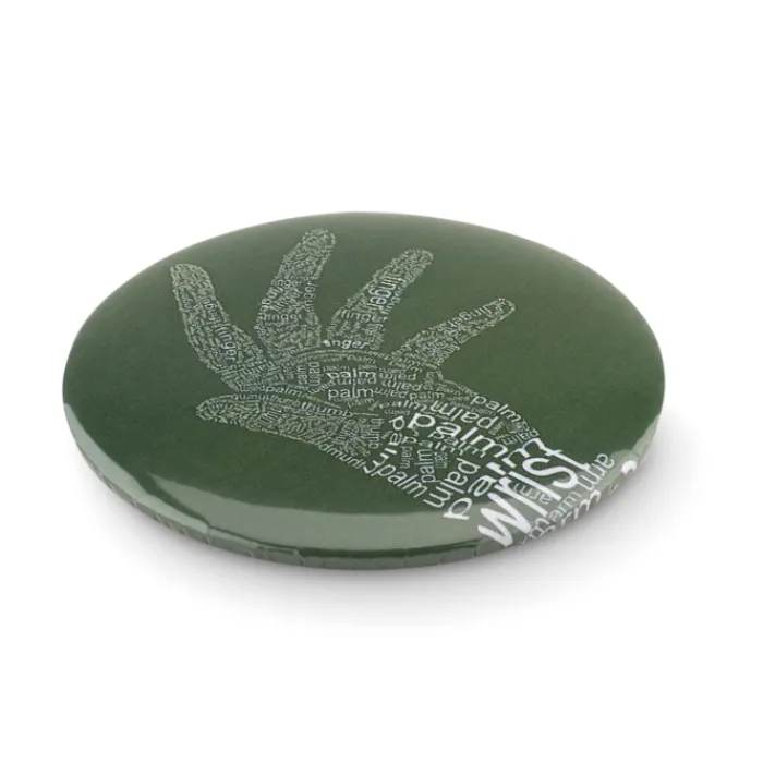 Gift Campaign Spilletta personalizzata con specchietto tascabile interno PinView> Gadget Per Parrucchieri|Specchietti Da Borsa