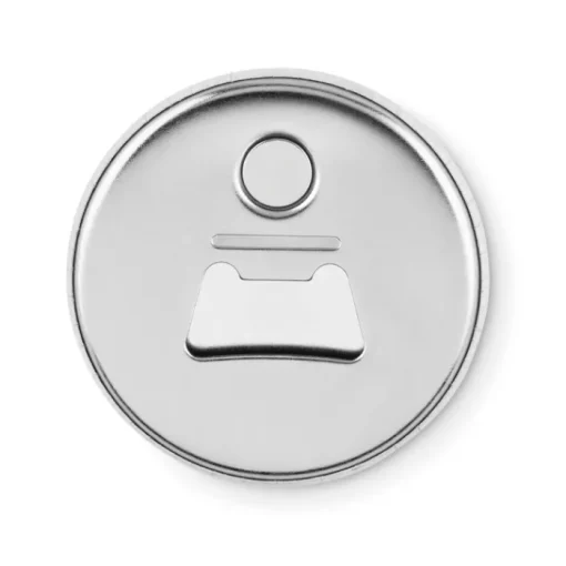Gift Campaign Spilletta promozionale con apribottiglie e calamita Ø60mm PinCap> Spille