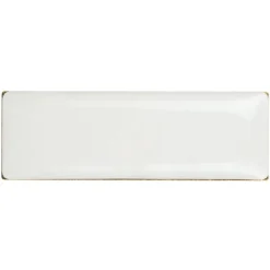 Gift Campaign Spilletta pubblicitaria rettangolare in metallo dorato 30x10mm> Spille