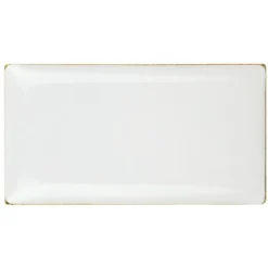 Gift Campaign Spillette personalizzate rettangolare in metallo dorato 26x14mm> Spille