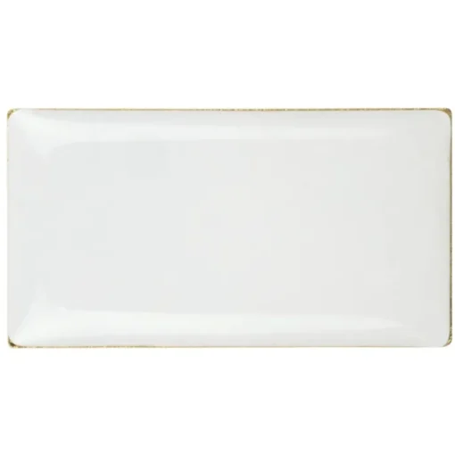 Gift Campaign Spillette personalizzate rettangolare in metallo dorato 26x14mm> Spille