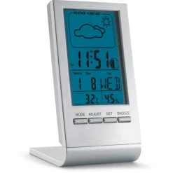 Gift Campaign Stazione meteo con logo schermo LCD blu con ora data sveglia Clearsky> Altri Gadget Pubblicitari
