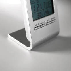 Gift Campaign Stazione meteo con logo schermo LCD blu con ora data sveglia Clearsky></noscript> Altri Gadget Pubblicitari