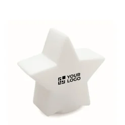 Gift Campaign Stella luminosa personalizzabile di plastica per decorare Star></noscript> Gadget Natalizi