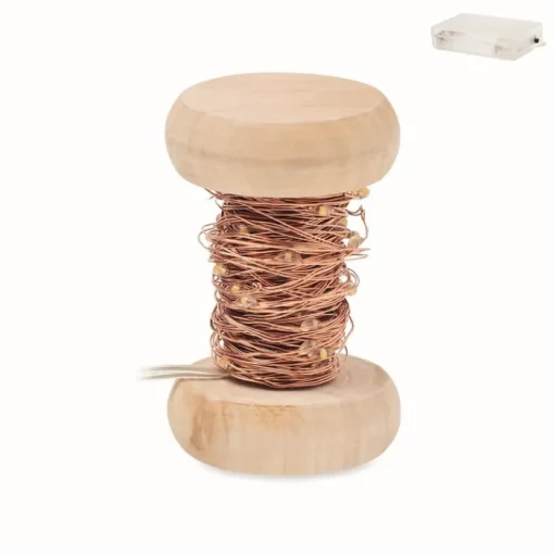 Gift Campaign Stringa di 5m con 50 luci LED gialle calde su una bobina di> Gadget Natalizi