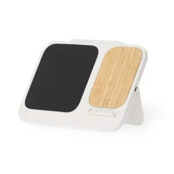 Gift Campaign Supporto per cellulare con caricatore wireless 15W e lavagna digitale> Caricabatterie
