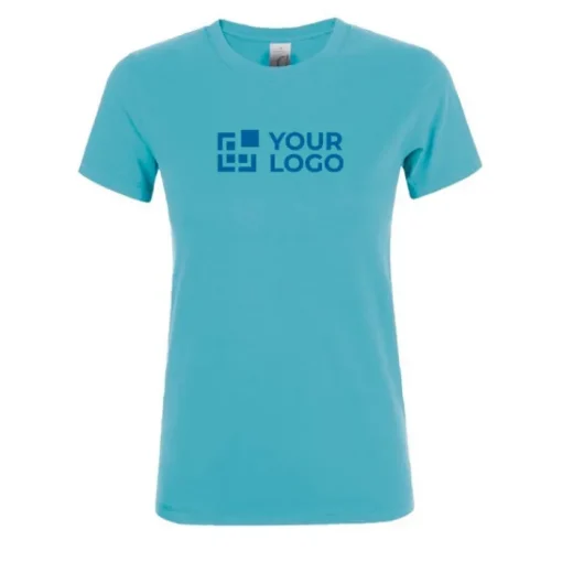 Gift Campaign T shirt donna con logo in cotone semipettinato da 150g/m2 SOL'S Regent> Magliette Personalizzate