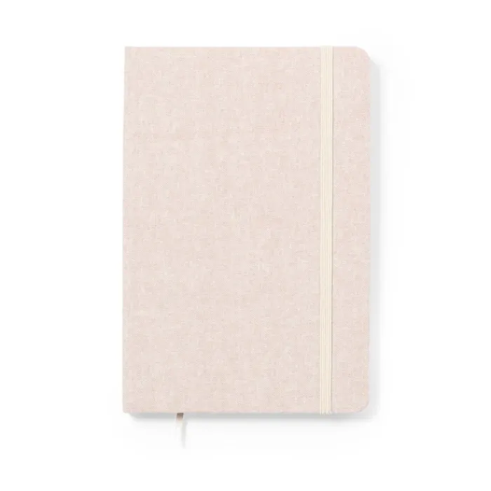 Gift Campaign Taccuini A5 copetina rigida in cotone GRS fogli neutri Recycled Cotton> Taccuini Ecologici|Quaderni A5