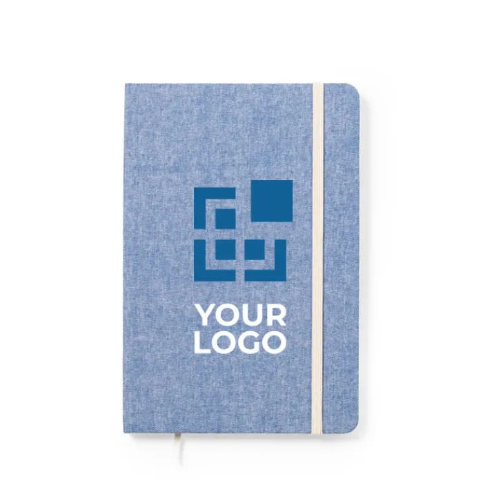 Gift Campaign Taccuini A5 copetina rigida in cotone GRS fogli neutri Recycled Cotton> Taccuini Ecologici|Quaderni A5