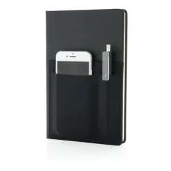 Gift Campaign Taccuini aziendali A5 con tasca e pagine a righe crema Smart Pocket> Quaderni A5