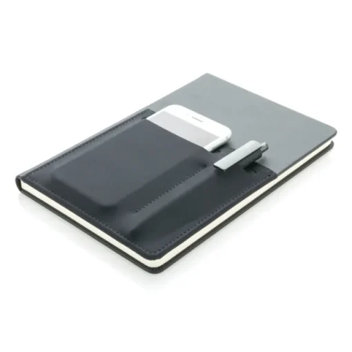 Gift Campaign Taccuini aziendali A5 con tasca e pagine a righe crema Smart Pocket> Quaderni A5