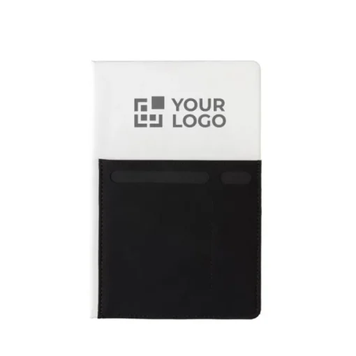 Gift Campaign Taccuini aziendali A5 con tasca e pagine a righe crema Smart Pocket> Quaderni A5