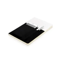 Gift Campaign Taccuini aziendali A5 con tasca e pagine a righe crema Smart Pocket></noscript> Quaderni A5