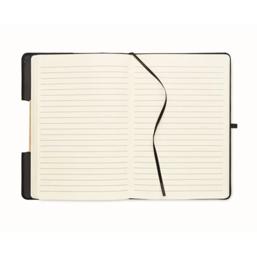 Gift Campaign Taccuini con elastico A5 ecologici pagine a righe Support Eco> Taccuini Ecologici|Quaderni A5