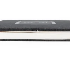 Gift Campaign Taccuini con logo A5 caricatore wireless pagine righe Battery Charger></noscript> Quaderni A5