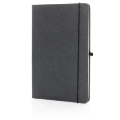 Gift Campaign Taccuini con logo A5 con elastico pagine a righe Recycled Leather></noscript> Taccuini Ecologici