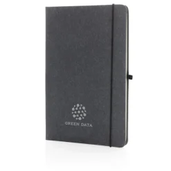 Gift Campaign Taccuini con logo A5 con elastico pagine a righe Recycled Leather></noscript> Taccuini Ecologici