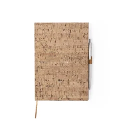Gift Campaign Taccuini con logo A5 copertina sughero pagine neutre Natural Cork></noscript> Quaderni A5