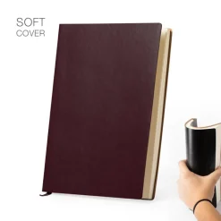 Gift Campaign Taccuini con logo A5 copertina flessibile pagine a righe Soft Classic> Quaderni A5