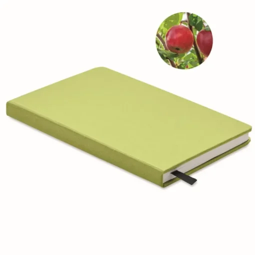 Gift Campaign Taccuini con logo A5 sostenibile pagine a righe riciclate Grow> Taccuini Ecologici