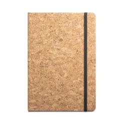 Gift Campaign Taccuini ecologici A5 copertina bambù con elastico pagine a righe Cork> Taccuini Ecologici