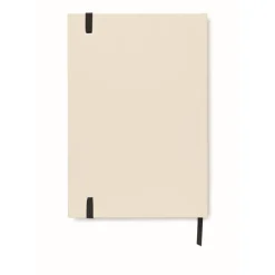 Gift Campaign Taccuini ecologici con logo A5 riciclati con elastico pagine a righe EcoMilk></noscript> Taccuini Ecologici|Quaderni A5