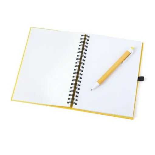 Gift Campaign Taccuini ecologici personalizzati con penna e pagine bianche ECOriginal> Gadget Per La Scuola|Gadget Ecologici