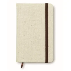 Gift Campaign Taccuini personalizzabili A6 in tela con pagine a righe ed elastico Canvas> Taccuini Tascabili E Quadernini A6