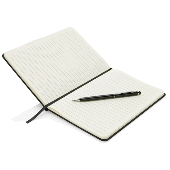 Gift Campaign Taccuini promozionali A5 con taschino e penna pagine a righe Storing> Taccuini Con Penna|Quaderni A5