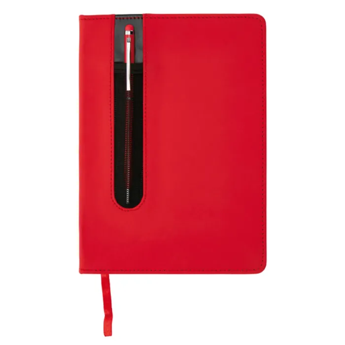 Gift Campaign Taccuini promozionali A5 con taschino e penna pagine a righe Storing> Taccuini Con Penna|Quaderni A5