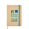 Gift Campaign Taccuini promozionali con elastico B6 riciclati pagine righe EcoNote> Gadget Per La Scuola|Taccuini Ecologici