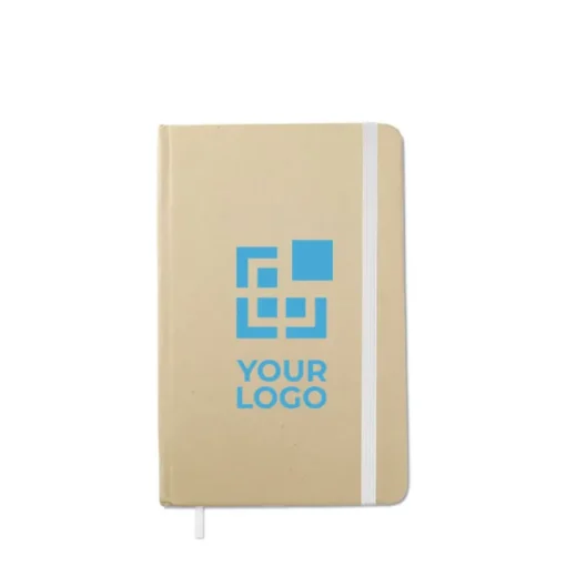 Gift Campaign Taccuini pubblictari A6 con elastico pagine neutre segnalibro EcoNote> Gadget Ecologici|Taccuini Ecologici