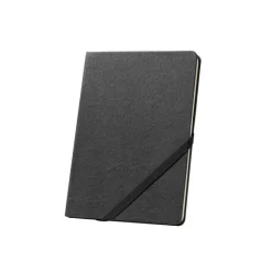 Gift Campaign Taccuino A5 a righe con copertina rigida in carta kraft lavabile FSC™> Taccuini Ecologici|Quaderni A5