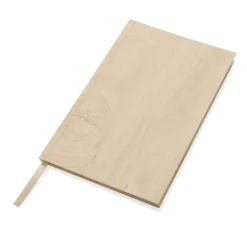 Gift Campaign Taccuino A5 a righe con copertina rigida in carta che sembra legno> Taccuini Ecologici|Quaderni A5