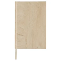 Gift Campaign Taccuino A5 a righe con copertina rigida in carta che sembra legno> Taccuini Ecologici|Quaderni A5