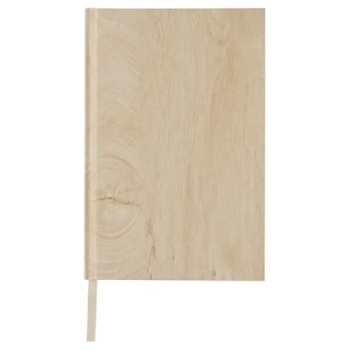 Gift Campaign Taccuino A5 a righe con copertina rigida in carta che sembra legno> Taccuini Ecologici|Quaderni A5