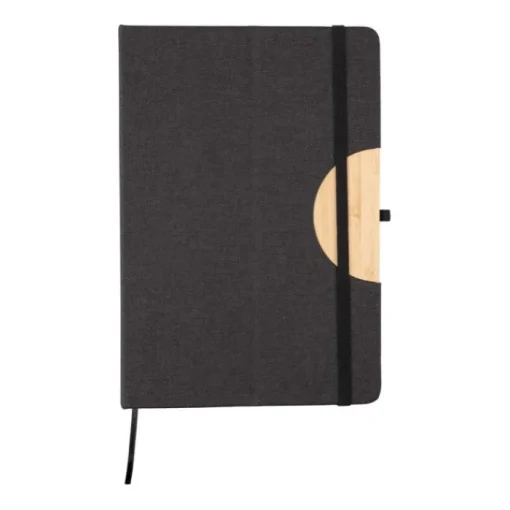 Gift Campaign Taccuino A5 a righe con copertina pieghevole e supporto per cellulare> Quaderni A5