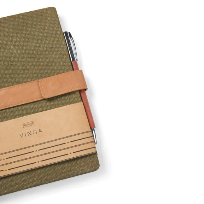 Gift Campaign Taccuino A5 a righe copertina in tela riciclata e chiusura magnetica> Taccuini Ecologici|Quaderni A5