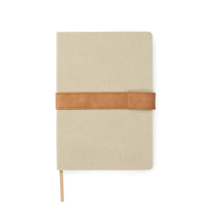 Gift Campaign Taccuino A5 a righe copertina in tela riciclata e chiusura magnetica> Taccuini Ecologici|Quaderni A5