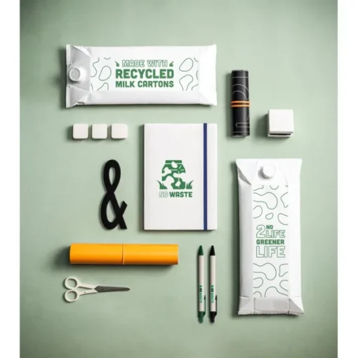 Gift Campaign Taccuino A5 a righe realizzato con i cartoni del latte riciclati> Taccuini Ecologici|Quaderni A5